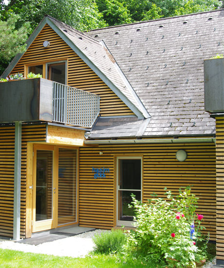 Vorderansicht vom Haus